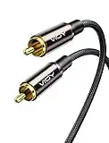 VIOY Digital Coaxial Audio Cable [1M], RCA Male to Male [Dolby Hi-Fi] Digital Audio Lead Stereo S/PDIF Coaxial Phono Cable for Video, AV Receiver, Amplifier, Speaker Soundbar, Home Theater