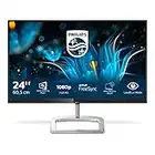 Philips Monitors 246E9QDSB/00 60 cm (23,8 pouces), Moniteur (VGA, DVI, HDMI, FHD, Temps de Réponse de 5 ms, 1920 x 1080), Noir