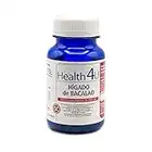 H4U Hígado de Bacalao 60 cápsulas blandas de 800 mg - Con ácidos grasos y Vitaminas A y D - funcionamiento normal del sistema inmunitario