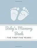 Baby's Memory Book: The First Five Years: (My Two Dads) 5-Year Baby Journal Record Book For Adoptive & Expectant Gay Parents