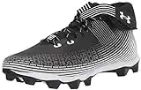 Under Armour Men's Highlight Franchise Football Shoe, Black (003)/White, 13