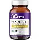 New Chapter Prostate Supplement - Prostate 5LX with Saw Palmetto + Selenium for Prostate Health - 180 ct Vegetarian Capsule