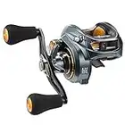 Piscifun Alijoz Baitcasting Reels, Aluminum Frame Low Profile Baitcaster Fishing Reel, 33Lbs Max Drag Power 8+1 Shielded Stainless Steel Bearings, Double Handle Casting Reels