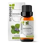 SenseLAB Aceite Esencial de Pachulí - Aceite de Pachulí Natural 100 % Puro de Grado Terapéutico para Difusor de Aromaterapia - Aceite Aromático y de Relajación (10 ml)