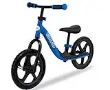 GOMO Balance Bike Laufrad Ab 2 Jahre 2, 3, 4 und 5 Jahre Alte Kinder Laufrad - Lauffahrrad Ab 2 Jahre - Laufrad Bremse, Laufrad Retro, Kinder Fahrrad Ab 2 Jahren(Blau/Schwarz)