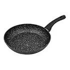 Blackmoor 67070 Classic 24cm Frying Pan/Non-Stick Coating/Cool Touch Handle/Suitable for Induction, Electric and Gas Hobs/Black Colour