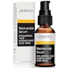 YEOUTH Niacinamide Serum with Hyaluronic Acid Serum for Face, Hydrating Multitasking B3 Serum, Face Serum for Women & Men Skin Care Beauty Products 1oz