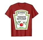 Ketchup Halloween 2022 Kostüm Passendes Paar Senf Mayo T-Shirt