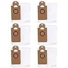 6 Pack Dust Bags for iHome AutoVac Nova Self Empty Robot Vacuum Replacement Accessory Parts