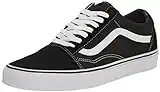 Vans Men's Suede Old Skool Sneakers, Black/White, 12.5