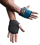 Guantes de yoga YogaPaws (Elite) Guantes de yoga acolchados para mujeres y hombres Ideal para yoga pilates fitness manos sudorosas Esterilla de yoga de viaje para tus manos 1 US Pacific Blue