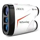 AOFAR GX-6F Golf Rangefinder, Pin-Seeker & Scan & Flag-Lock & Vibration & Slope Switch, 600 Yards High-Precision Accurate Waterproof Range Finder for Golfers, 6X Magnification, Gift Package