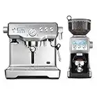 Breville Dynamic Duo Dual Boiler Espresso Machine and Smart Grinder Pro Package, Stainless Steel - BEP920BSS
