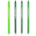 Mysense 4 Colors Green Eyeshadow Pencil Set,Metallic Eyeliner Pencil Kit Matte&Shimmer Eyeshadow Stick Long Lasting Professional Eye Makeup Colorful Eye Liner for Women