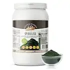 GOLDEN PEANUT Spirulina Algen Pulver 1 kg – 100% reines Spirulinapulver, Zellwände aufgebrochen, Premium Qualität, roh, vegan