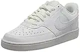 Nike Court Vision Lo Be, Scarpe da Passeggio Donna, Bianco (White/White-White), 38.5 EU