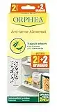 Orphea Antitarme Alimentare, Trappole Adesive Contro Le Tarme Del Cibo, Farfalline, Senza Insetticida E Inodore, Confezione da 4