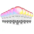 DAYBETTER Smart Light Bulbs, Alexa Light Bulb, WiFi Light Bulbs, RGBCW Color Changing Light Bulb A19 9W 800LM, Smart Bulbs that Work with Alexa & Google Assistant, 2.4Ghz only, No Hub Required,10 Pack