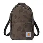 Carhartt Unisex's Mini Backpack, Everyday Essentials Daypack for Men and Women, Duck Camo, One Size