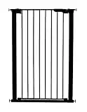 BabyDan 106cm Extra Tall Pressure fit Pet Gate (Black)