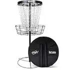 MVP Disc Sports Black Hole Pro 24 Chain Disc Golf Basket with Transit Bag