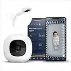 Nanit Pro Complete Baby Monitoring System Bundle – Includes 1080p Over The Cot Camera, Travel Multi-Stand, Breathing Wear Band - Tracks Newborn Sleep and Breathing Motion Sensor-Free - Night Vision