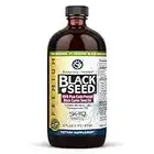 Amazing Herbs Premium Black Seed Oil - Cold Pressed Nigella Sativa Aids in Digestive Health, Immune Support, Brain Function, Joint Mobility, Gluten Free, Non GMO - 16 Fl Oz