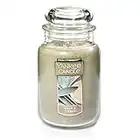 Yankee Candle Sage & Citrus Scented, Classic 22oz Large Jar Single Wick Candle, Over 110 Hours of Burn Time