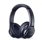 Soundcore by Anker Life Q20+ Active Noise Cancelling Headphones, 40H Playtime, Hi-Res Audio, Soundcore App, Connect to 2 Devices, Memory Foam Earcups, Bluetooth Headphones for Travel, Home Office