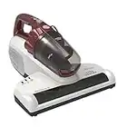 Hoover Ultra Vortex MBC500UV 011 Battimaterasso con Luce UV-C, 500W, 0,3 L, Antiacaro, Antibatterica, Rimuove Allergeni e Polvere, 3 Programmi, Rosso