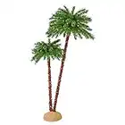 Puleo International 3.5 6 Foot Pre-Lit Artificial Palm Tree with 175 UL Lights