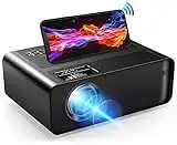 Mini Projector for iPhone, Xinteprid WiFi Movie Projector 2023 Upgrade 10000L with Synchronize Smartphone Screen, Portable Video Projector 1080P HD Supported 200" Compatible with Android/iOS/HDMI/USB