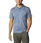 Columbia Men's Zero Rules Polo Shirt, Carbon Heather, 3X Big