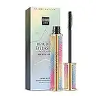 WXJ 4D Mascara Starry Sky, Mascara de Cils de Soie en Fibre imperméable, épais Curling allongé Naturel Cils, Noir (Color : 1pc)