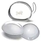 Uplift Secret Silicone Bra Inserts - Clear Gel Push Up Breast Pads - Bra Padding Bust Enhancer