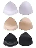 eBoot Pad di Reggiseno Bikini Inserti Pad Tirare sul Reggiseno, 3 Colori, Forma di Triangolo, 3 Paia