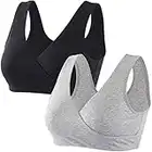 ZUMIY Reggiseno Allattamento, Reggiseno Senza Ferretto e Senza Cuciture, Cotton Reggiseno per Gravidanza e Allattamento, Comodo Reggiseno Senza Fili per Il Sonno Notturno