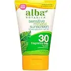 Alba Botanica Sunscreens Sensitive Mineral Lotion SPF30, 100 g