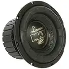 LANZAR 1 MAX8 subwoofer 20 cm 200 mm 8" diamètre 300 Watts rms et 600 Watts Max Capot Panneau Coffre Auto Voiture Simple Bobine 4 ohms, 1 pièce