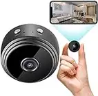 HOKIMAX Telecamera Spia, 1080P HD Telecamera Nascosta Wifi Senza Fili Microcamera per Casa Lunga Durata Batteria Mini Videocamera Sorveglianza Interno con Visione Notturna Rilevamento di Movimento