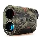 Gogogo Sport Vpro Lot de 6 télémètres laser de chasse à arc - Camouflage - Mesure de la distance extérieure - 650/1200 Y - Avec pente - Scanner continu de haute précision