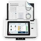 Raven Pro Document Scanner - Huge Touchscreen, High Speed Color Duplex Feeder (ADF), Wireless Scan to Cloud, WiFi, Ethernet, USB, Home or Office Desktop