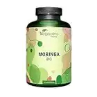 Moringa Oleifera BIO Vegavero® | 270 GÉLULES | 1800 mg par Dose | Sans Additifs | Vitamines, Minéraux, Antioxydant | Moringa BIO Poudre du Sri Lanka | VEGAN | Production allemande