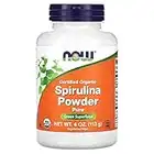 Now Foods Certified Organic Spirulina Powder, Pure, 4 oz (113 g)