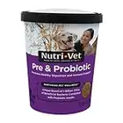 Nutri-Vet Pre and Probiotic Soft Chews for Dogs - Digestive Health Support Dog Probiotics - Tasty Liver and Cheese Alternative to Dog Probiotic Powder - 120 Soft Chews