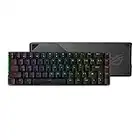 ASUS ROG Falchion NX 65% Wireless RGB Gaming Mechanical Keyboard | ROG NX Brown Tactile Switches, PBT Doubleshot Keycaps, Wired / 2.4G Hz, Touch Panel, Keyboard Cover Case, Macro Support