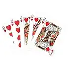 Standard Plastic Coated Playing Cards 52 Card Deck + 2 Jokers Play Loads of Games Poker, Solitaire, Snap, Black Jack Etc Hours of Fun By Tangerine Dream