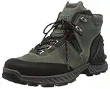 Ecco Men's Exohike High Gore-TEX Hiking Boot, Black/Lake Nubuck, 9-9.5