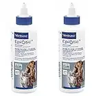 Virbac Epiotic Ohrreiniger für Tiere zur Ohrenpflege - Doppelpack - 2 x 125 ml