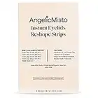 AngelicMisto Eyelid Tape 400Pcs Premium Quality Invisible Eyelid Lifter Strips - Waterproof, Durable Double Eyelid Tape for Instant Moderate Lifting Heavy Hooded, Droopy Lids - Superb for Mono-Eyelids